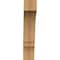 Ekena Millwork 4"W x 16"D x 20"H Balboa Rough Sawn Knee Brace, Western Red Cedar BRC04X16X20BOA00RWR - alternate 3